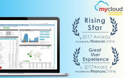 mycloud PMS wins two prestigious hotel management software by FinancesOnline