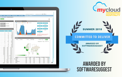 SoftwareSuggest Awards mycloud Hospitality for Hotel Software Excellence