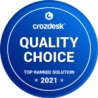 crozdesk quality choice badge 2022